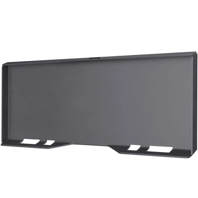 Vevor 0.313 in. Skid Steer Mount Plate Thick Skid Steer Steel Attachment Plate