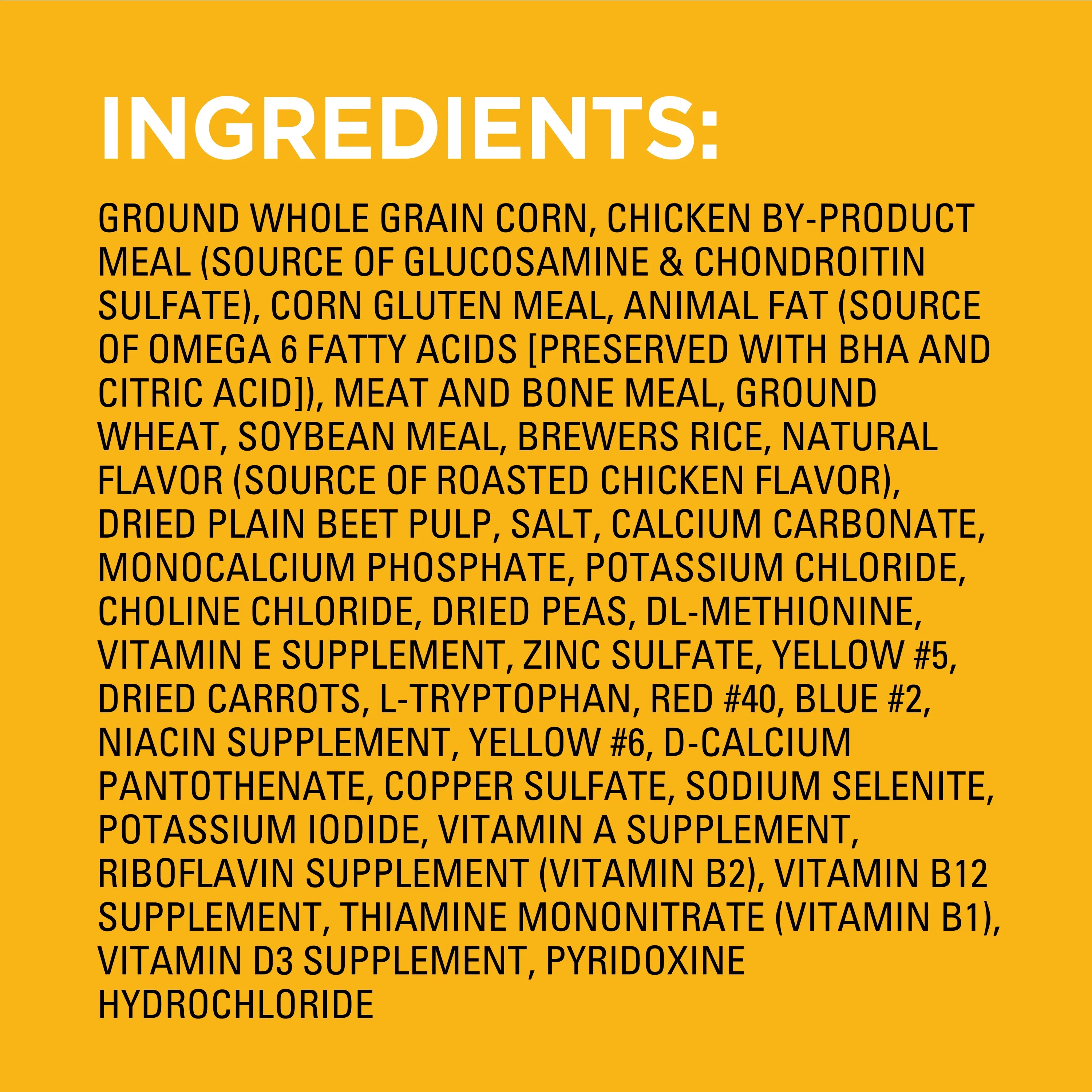 PEDIGREE For Big Dogs Adult Complete Nutrition Large Breed Dry Dog Food Roasted Chicken, Rice & Vegetable Flavor Dog Kibble, 40 lb. Bag