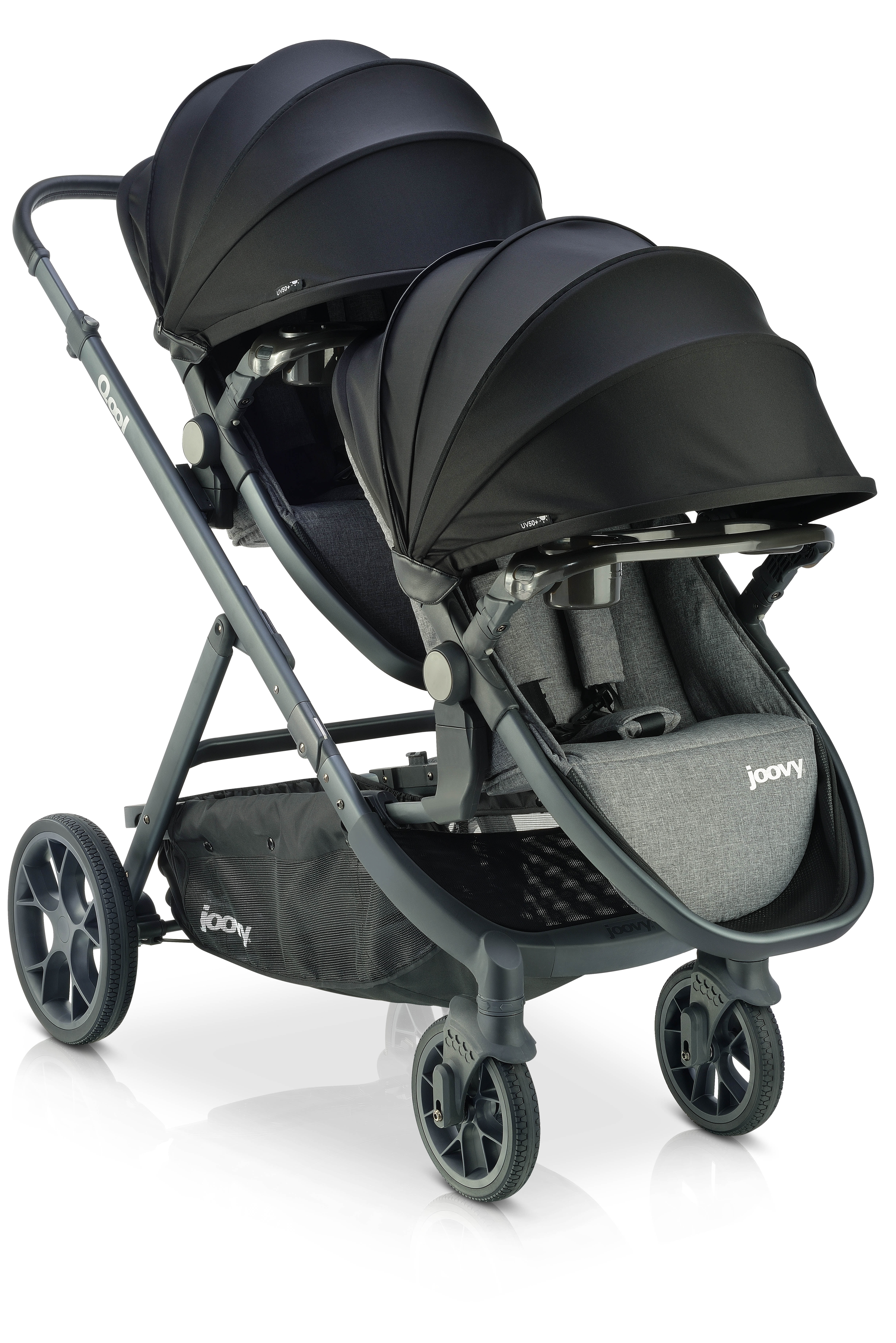 joovy Qool Front Adapters - Black