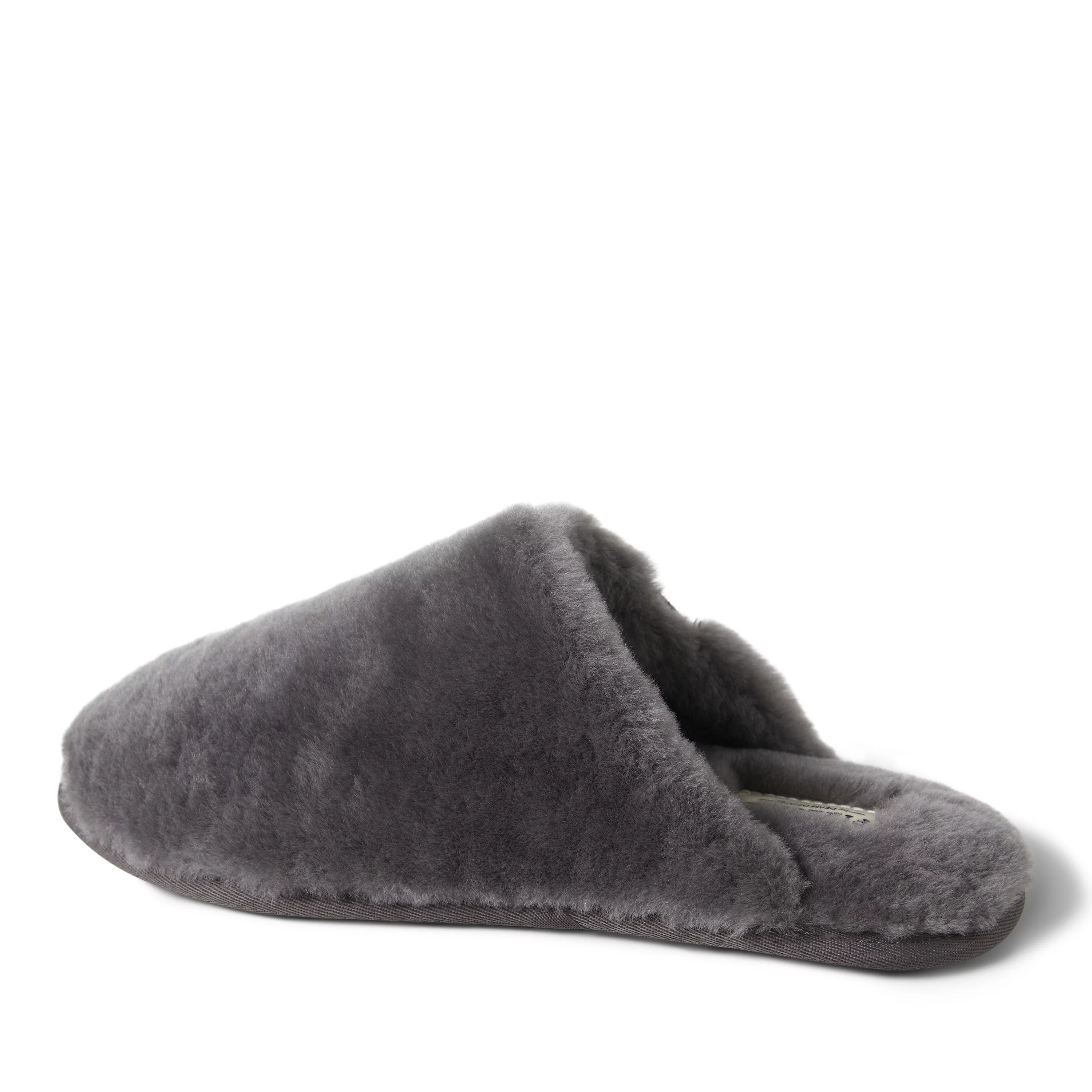 Fireside by Dearfoams Men's Broome Genuine Shearling Scuff Slippers