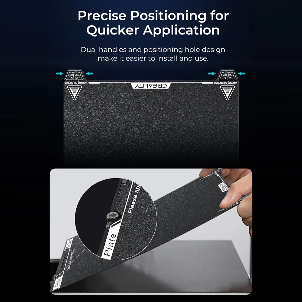 3D printer printing platform,K1c Pei Heat Resistance 3d Printer Resistance Model Resistance Removal Heat Build Plate K1c 3d Plate Soft And K1c Resistance K1c Resistance Suitable Pei Build