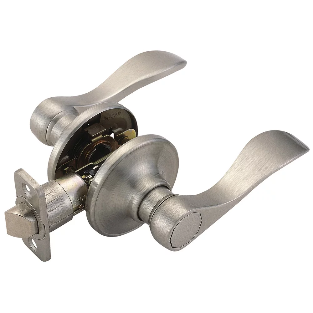 Design House 742841 Springdale Universal Passage Hall and Closet Door Lever Satin Nickel