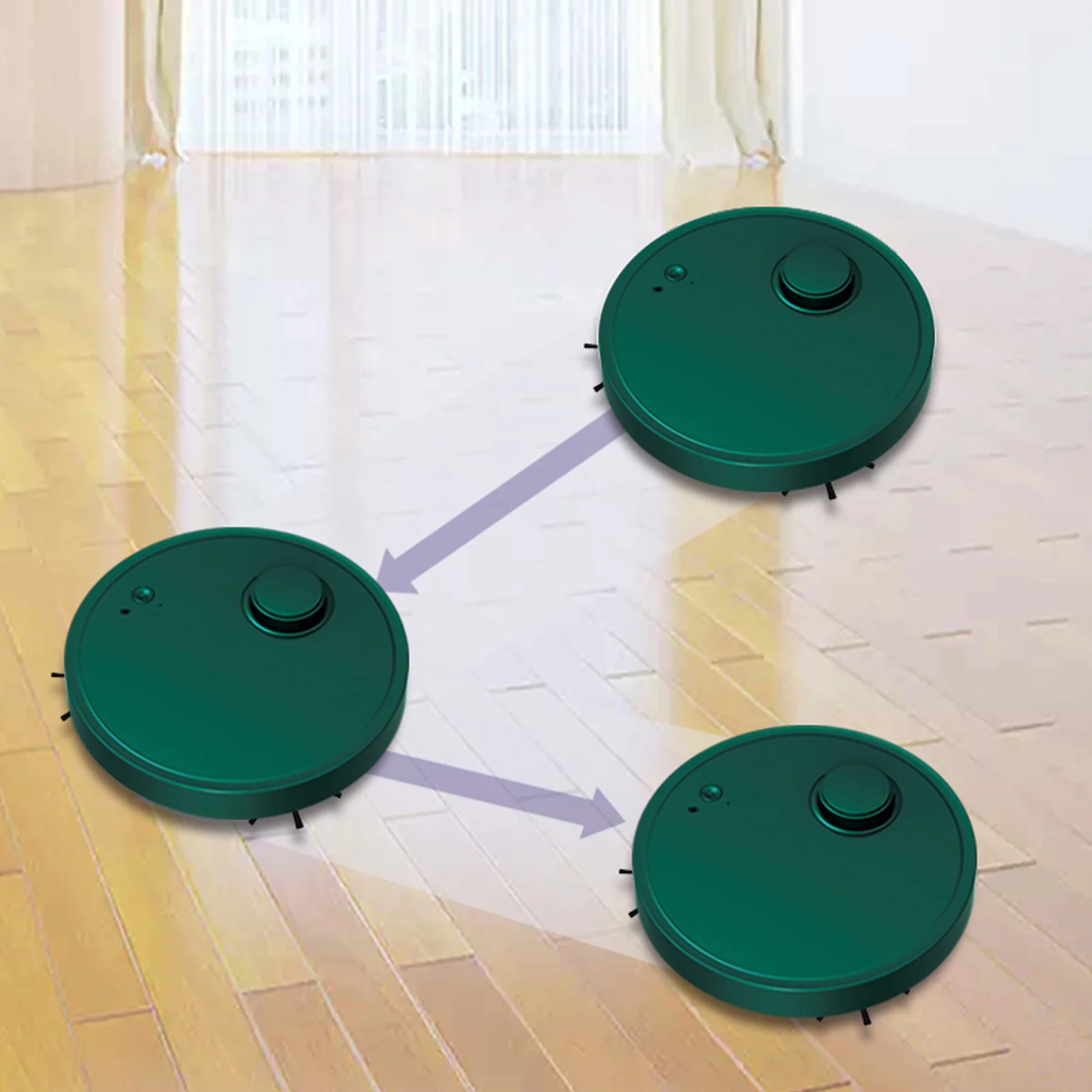 Smart Cleaning Robot Auto Cleaning Navigation Vacuum Dry Wet Mopping Cleaner Flexible Dryer Vent Hose 4 Feet