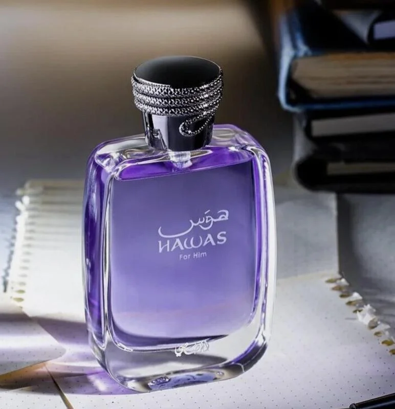 Hawas by RASASI for Men Eau de Parfum Spray, 3.4 Ounce 100ml fragrance