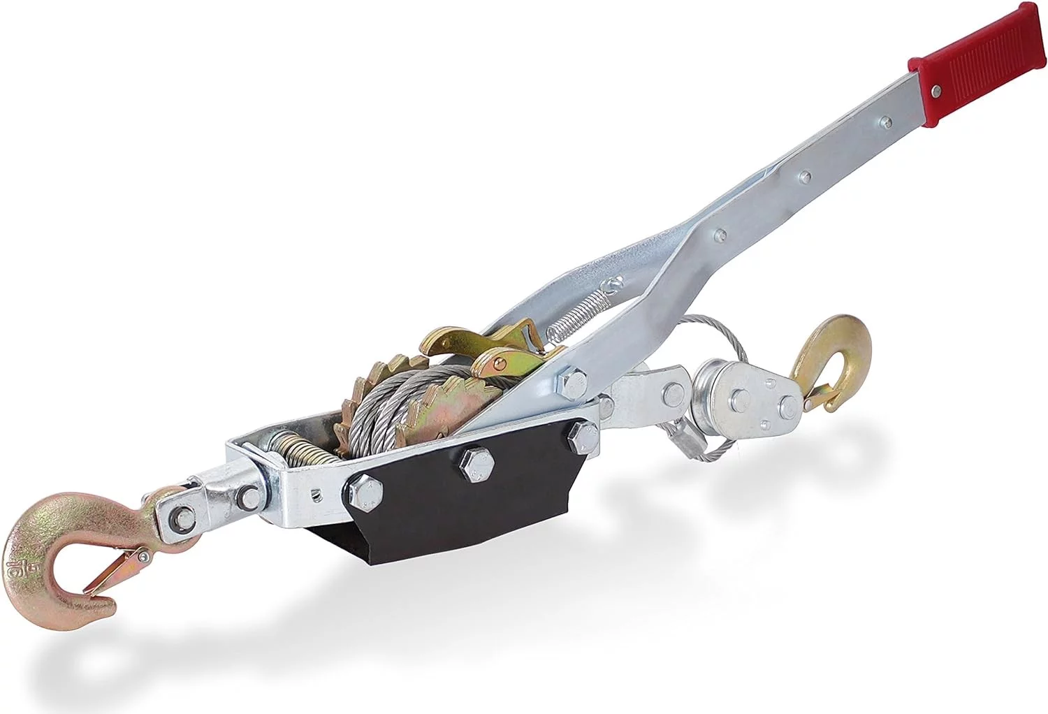 4 TON WINCH Dual Gear Power Ratcheting Pull System Heavy Duty Come-Along Tool