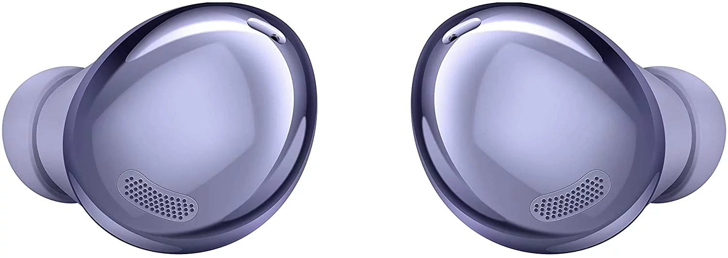 UrbanX Street Buds Pro Bluetooth Earbuds For Xiaomi Redmi 8 True Wireless, Noise Cancelling, Charging Case, Quality Sound, Sweat Resistant, Purple (US Version)