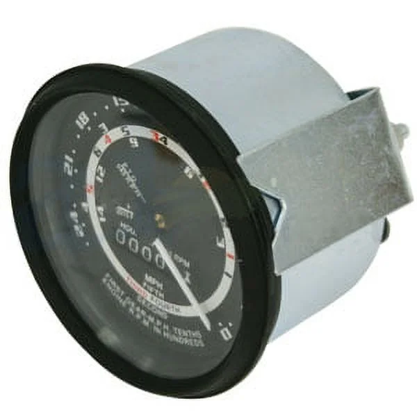 RAParts C3NN17360K Black Tachometer Proofmeter w/ 5 Speed Trans Fits Ford 4030 4040 +