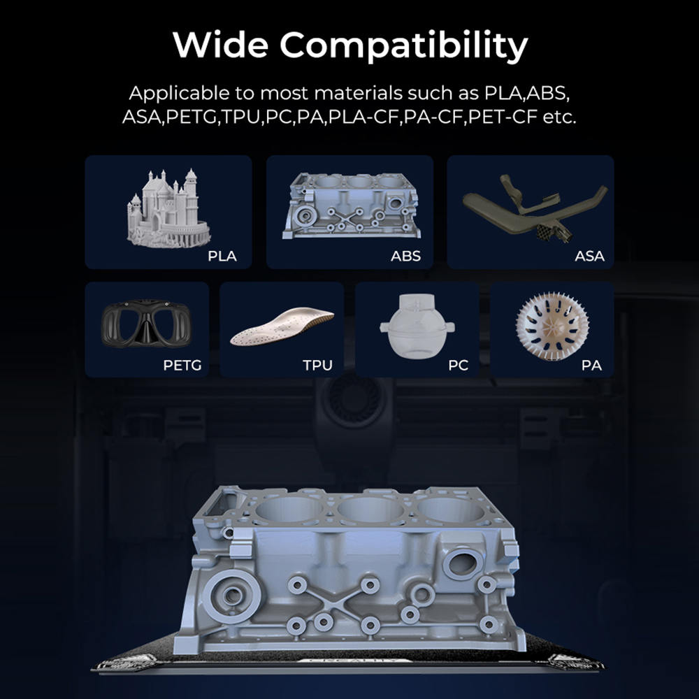 3D printer printing platform,Model Resistance Heat Resistance Removal Heat Printer K1c 3d Printer Resistance And Plate Soft Pei Build K1c 3d Build Plate Suitable K1c