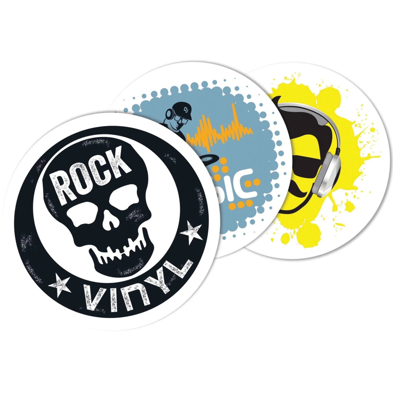 Atlantic Stackable 50 Record Crate, Black