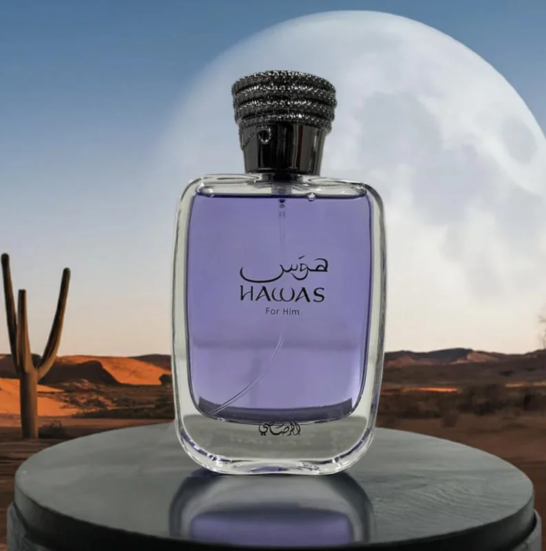 Hawas by RASASI for Men Eau de Parfum Spray, 3.4 Ounce 100ml fragrance