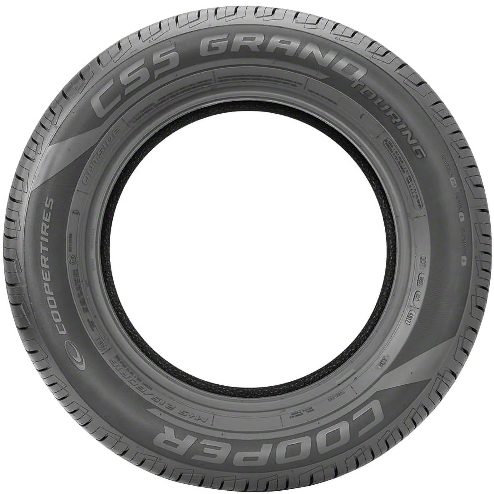Set of 2 Cooper CS5 Grand Touring 205/70R15 96T Tires Fits: 1998-2004 Honda CR-V EX, 1997-2005 Buick Century Custom