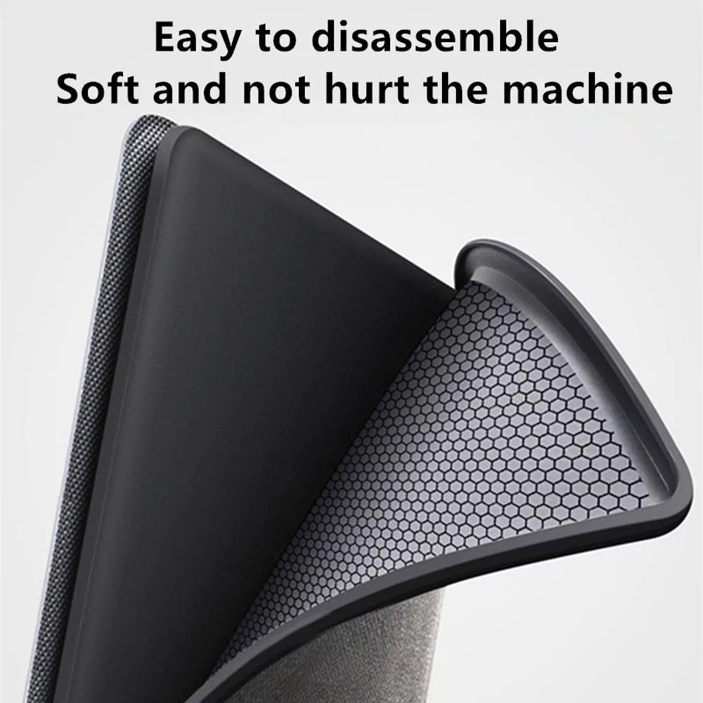 All New PU Leather 6.8 Inch Magnetic Protective Shell Smart Cover Folio Case With Handle GREY