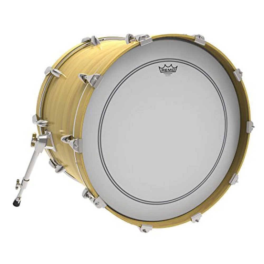 Remo 22 in. Powerstroke 3 Coated Bass Drum Batter Head with White Falam Patch