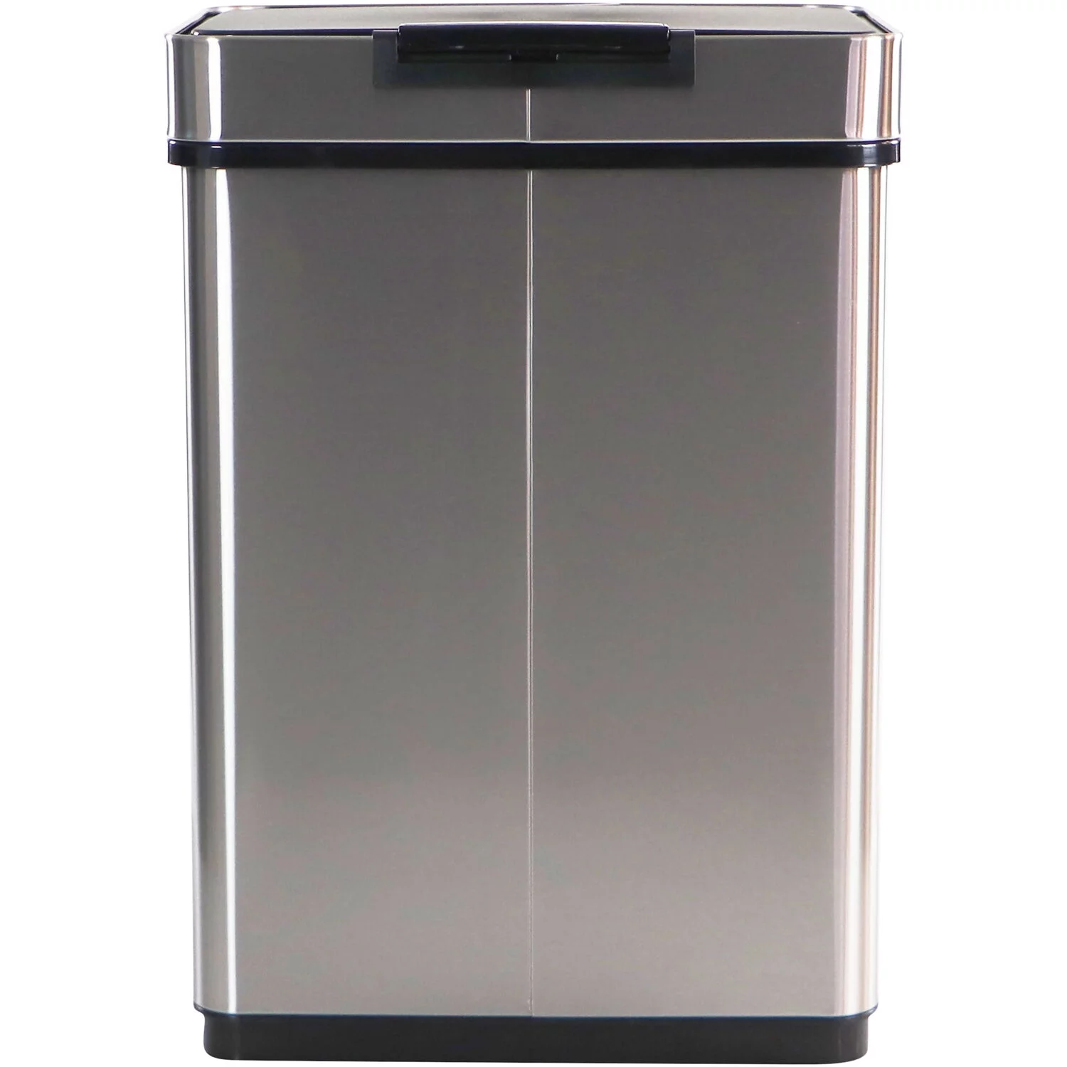 Hanover Trash Can Garbage Bin, Fingerprint resistant, Soft Close, Sensor Lid, 50 Liter/13.2 Gallon