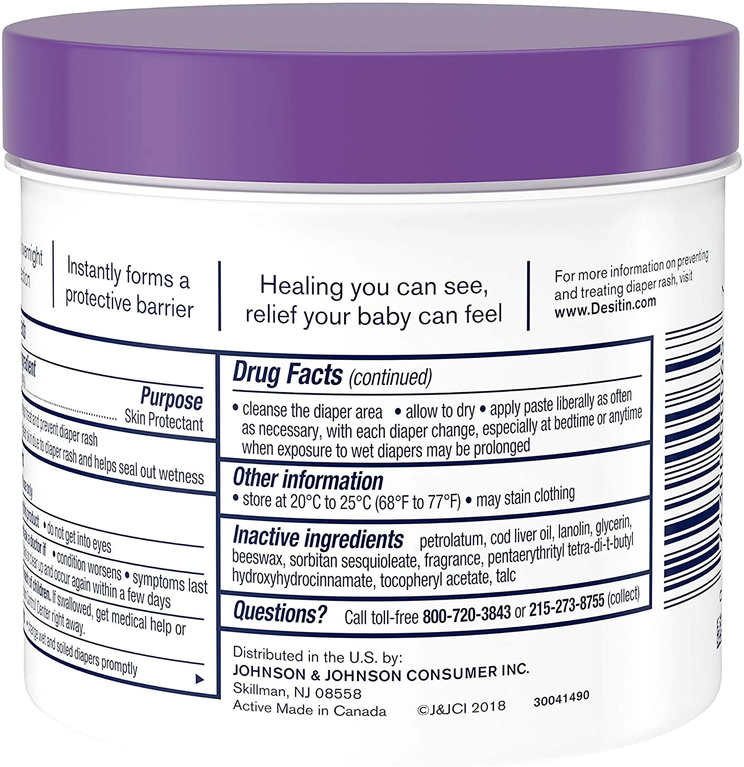 Desitin Maximum Strength Diaper Rash Cream with Zinc Oxide, 16 oz (Pack of 3)
