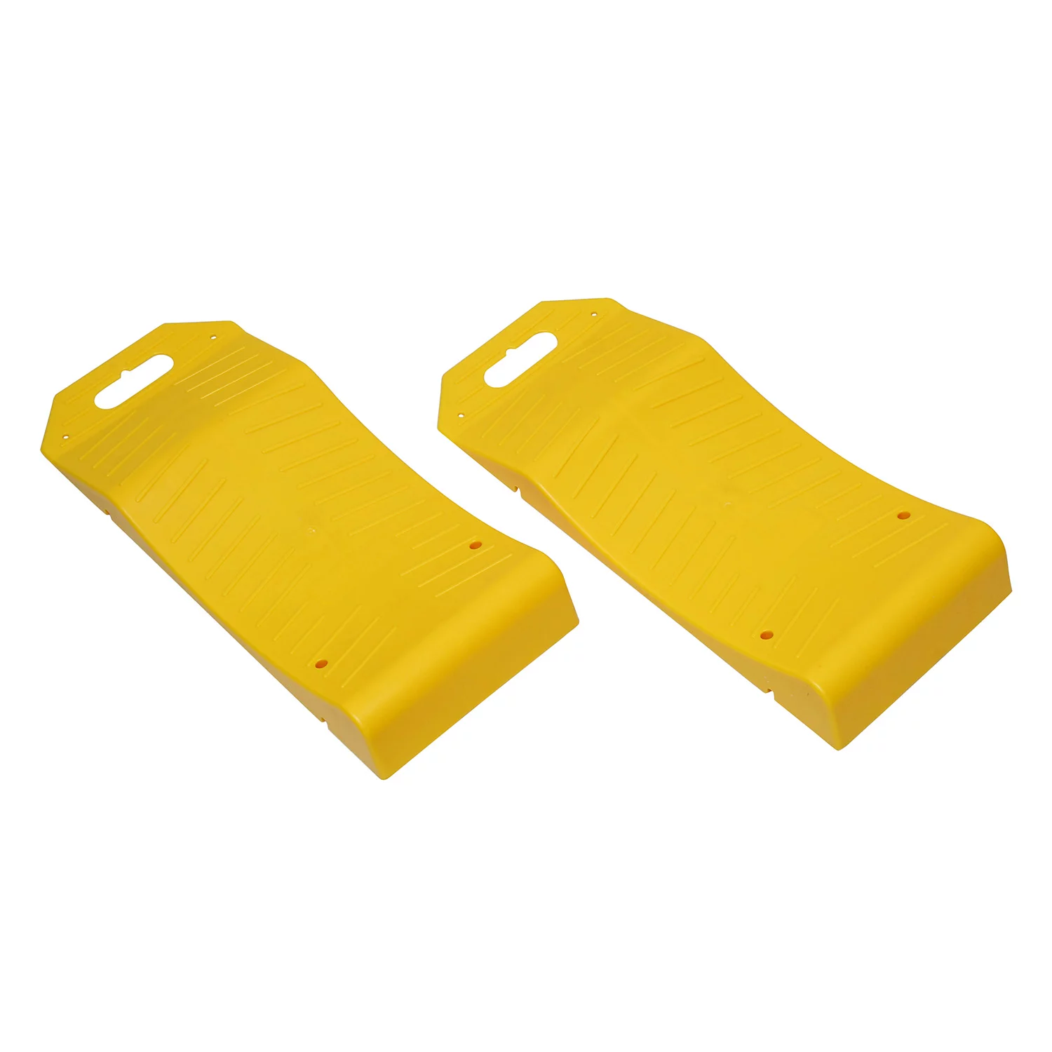 BISupply | Tire Saver Ramps – Low Profile Curved Vehicle Storage Ramp Set, 2 Pk