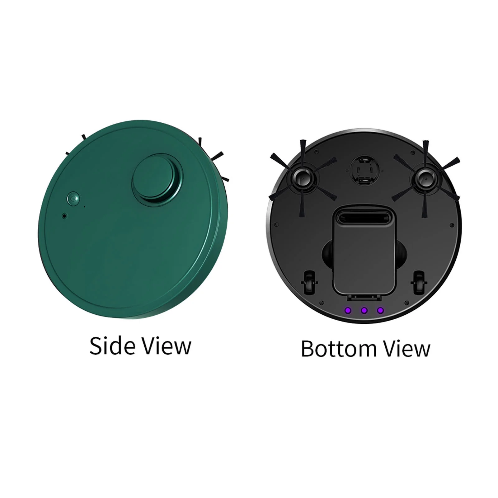 Ac Duct Smart Cleaning Robot Auto Cleaning Navigation Vacuum Dry Wet Mopping Cleaner