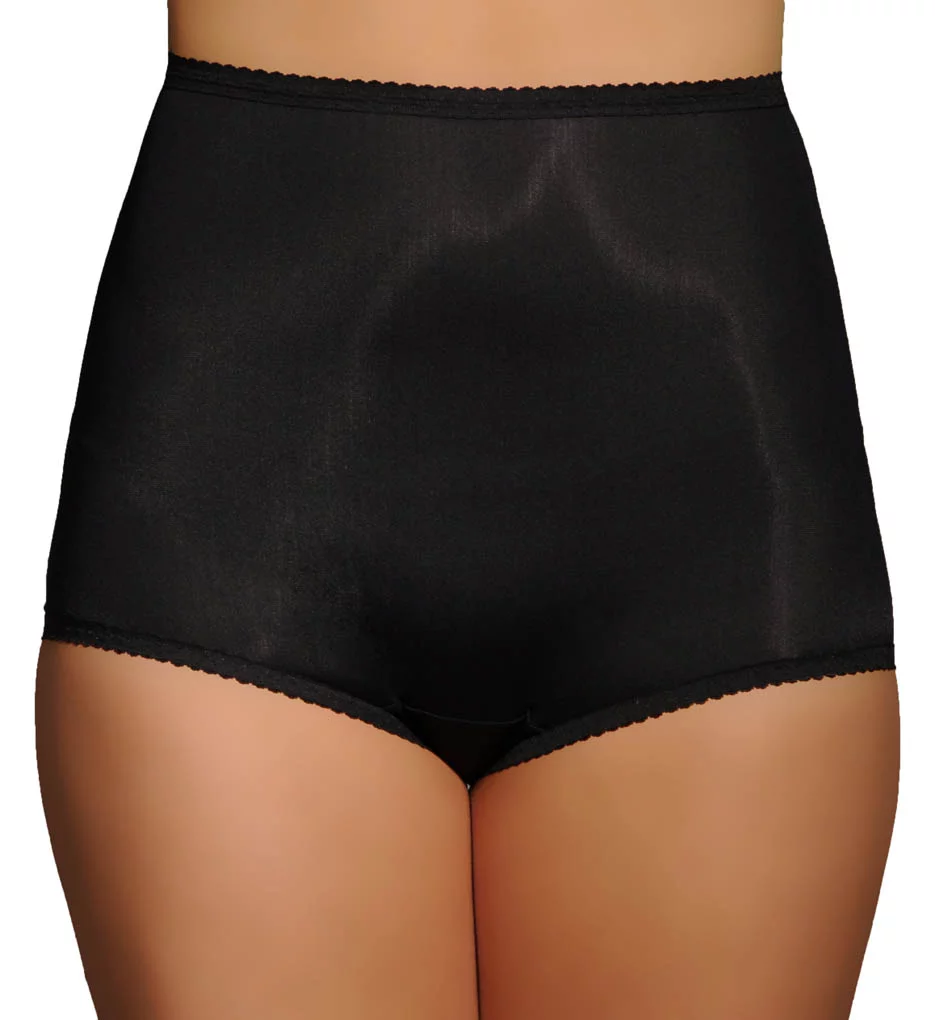 Women's Shadowline 17005 Spandex Classics Brief Panty (White L)