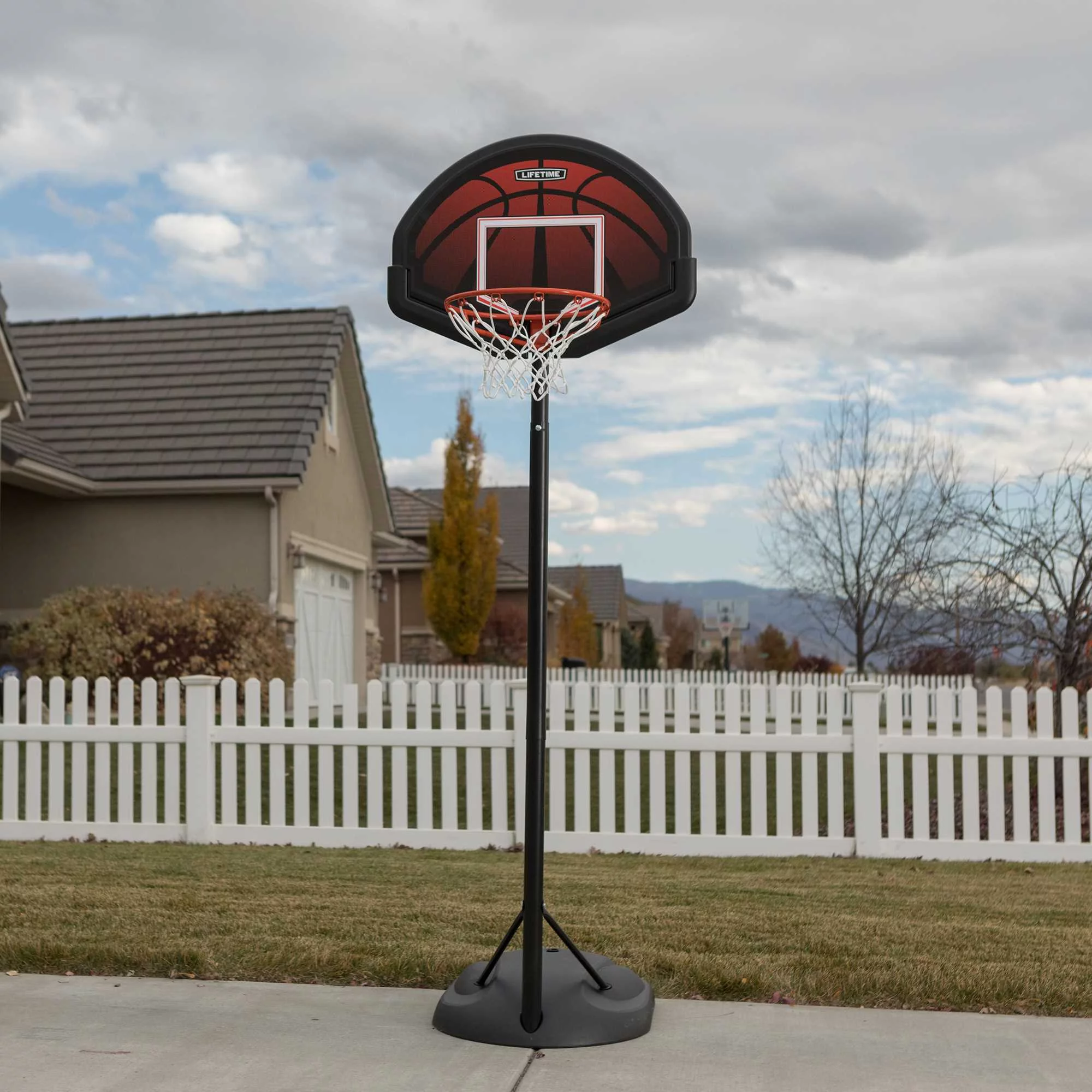 Lifetime Adjustable Youth Portable Basketball Hoop, 32 inch HDPE Plastic Impact® (90269)