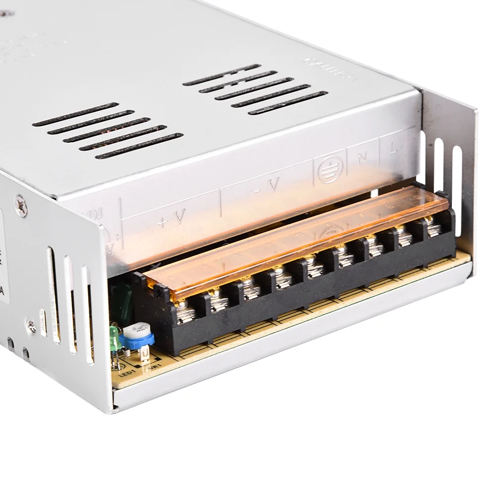 Jadeshay LED Switch Power Supply Driver 24V 15A 360W Regulated Switch Power Supply Adapter Transformer for 3D Printer
