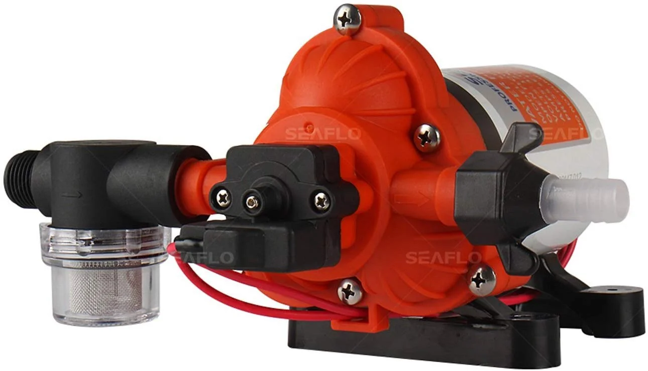 SEAFLO 33-Series Industrial Water Pressure Pump w/Power Plug for Wall Outlet - 115VAC, 3.3 GPM, 45 PSI