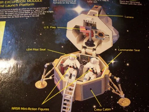 Vintage 1996 Star Trek Innerspace Series Project Apollo Lunar Excursion Module