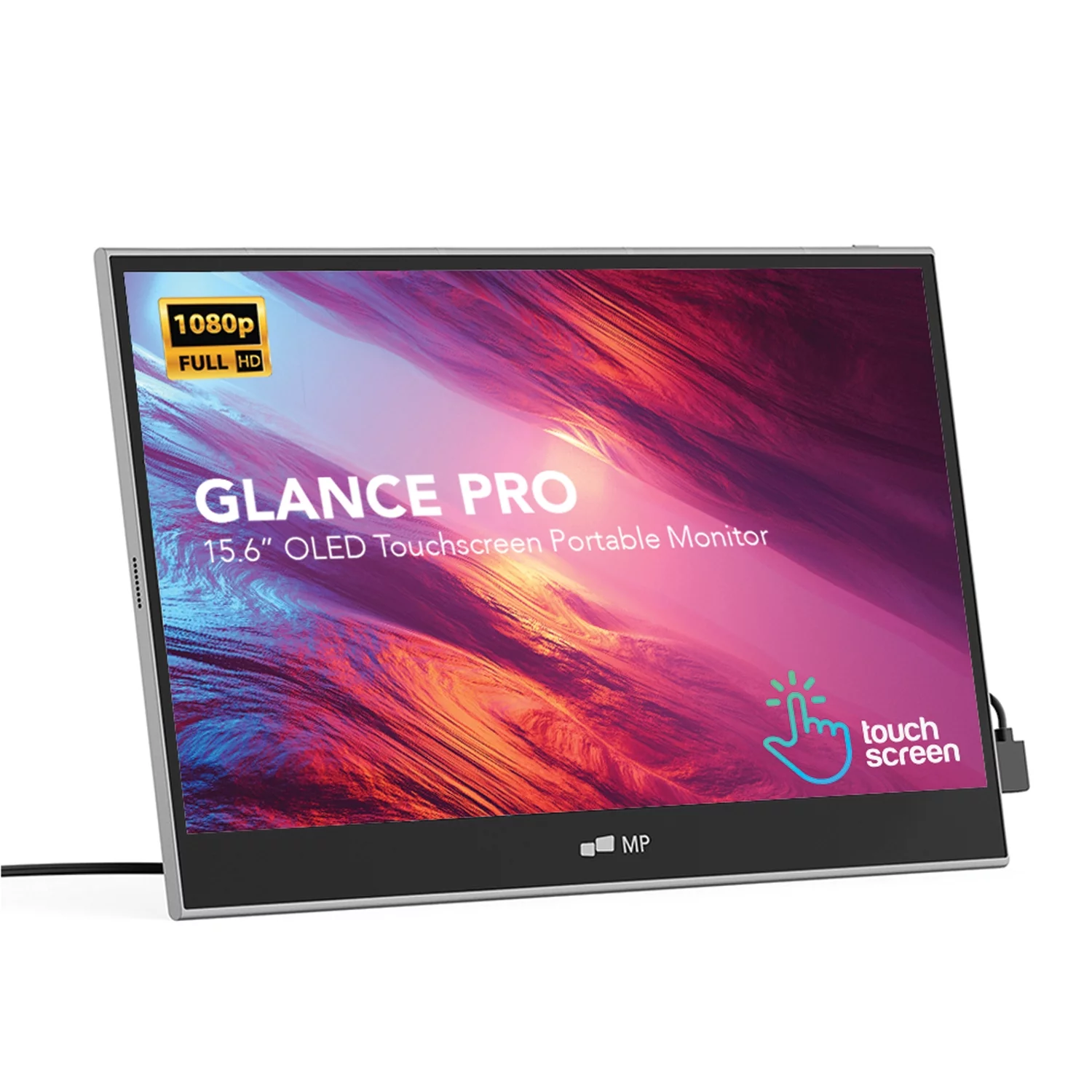 Restored MP Glance Pro 15.6-In. Touch-Screen Display Monitor (Refurbished)