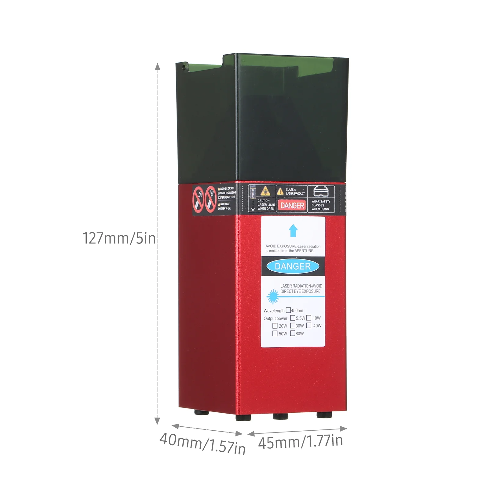 Nebublu Engraving Module,Speed Cutter 3d Diy Craft Wood Head Speed 450nm 80w Leather Fabric Paper Router Diy Craft Router Diy Wood Leather Fabric 3d Printer Printer Router En Aver 3d