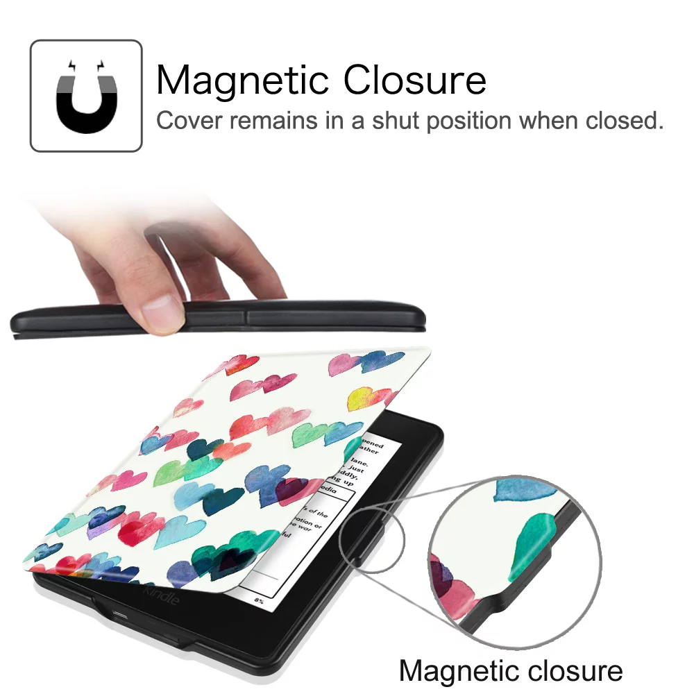 Fintie SlimShell Case for Amazon Kindle Paperwhite Gen Prior to 2018, Not Fit All-new Paperwhite 10th Gen