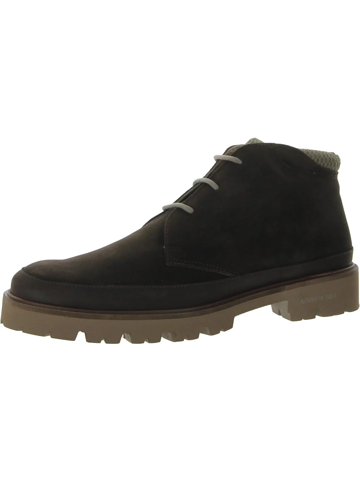 Kenneth Cole New York Mens Rhode Suede Lace-Up Chukka Boots