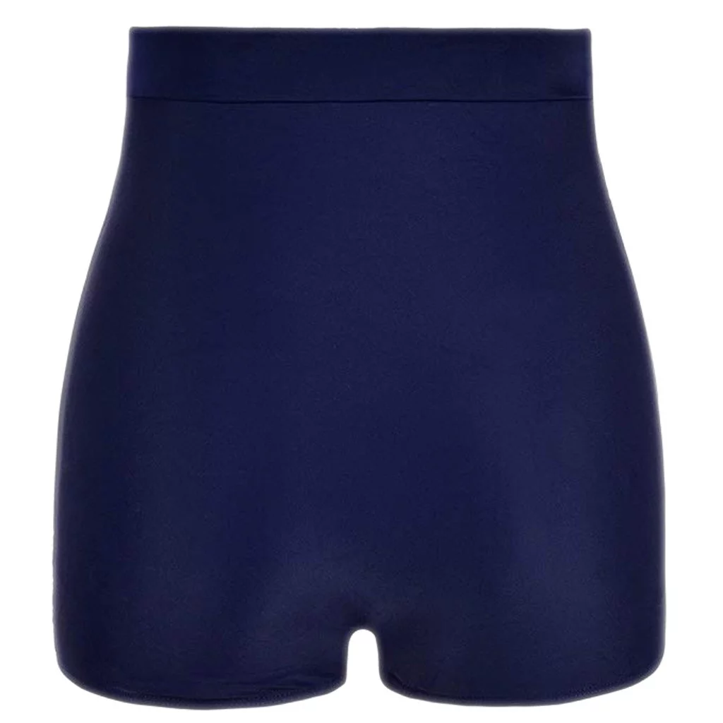 Tuscom Women Plus Size High Waist Bikini Bottoms Swim Briefs Beach Shorts Ruched Bottom