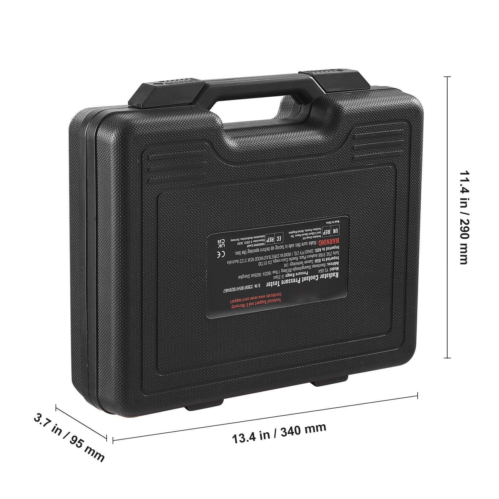 SKYSHALO 14-Piece Radiator Pressure Tester Coolant Vacuum Purge Refill with Adapter