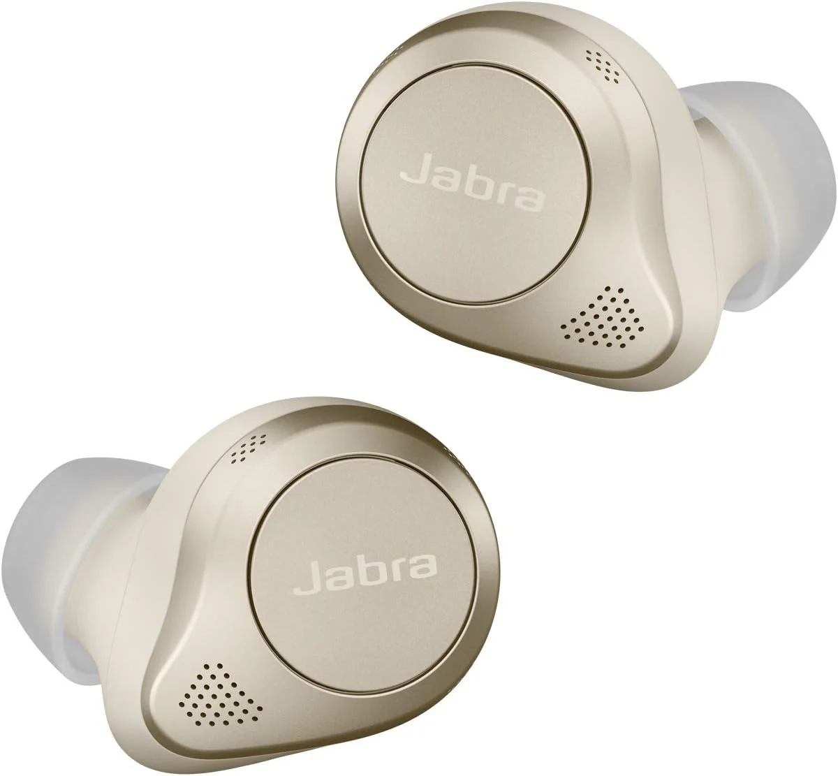 Jabra Elite 85t True Wireless Bluetooth Earbuds, Beige Refurbished