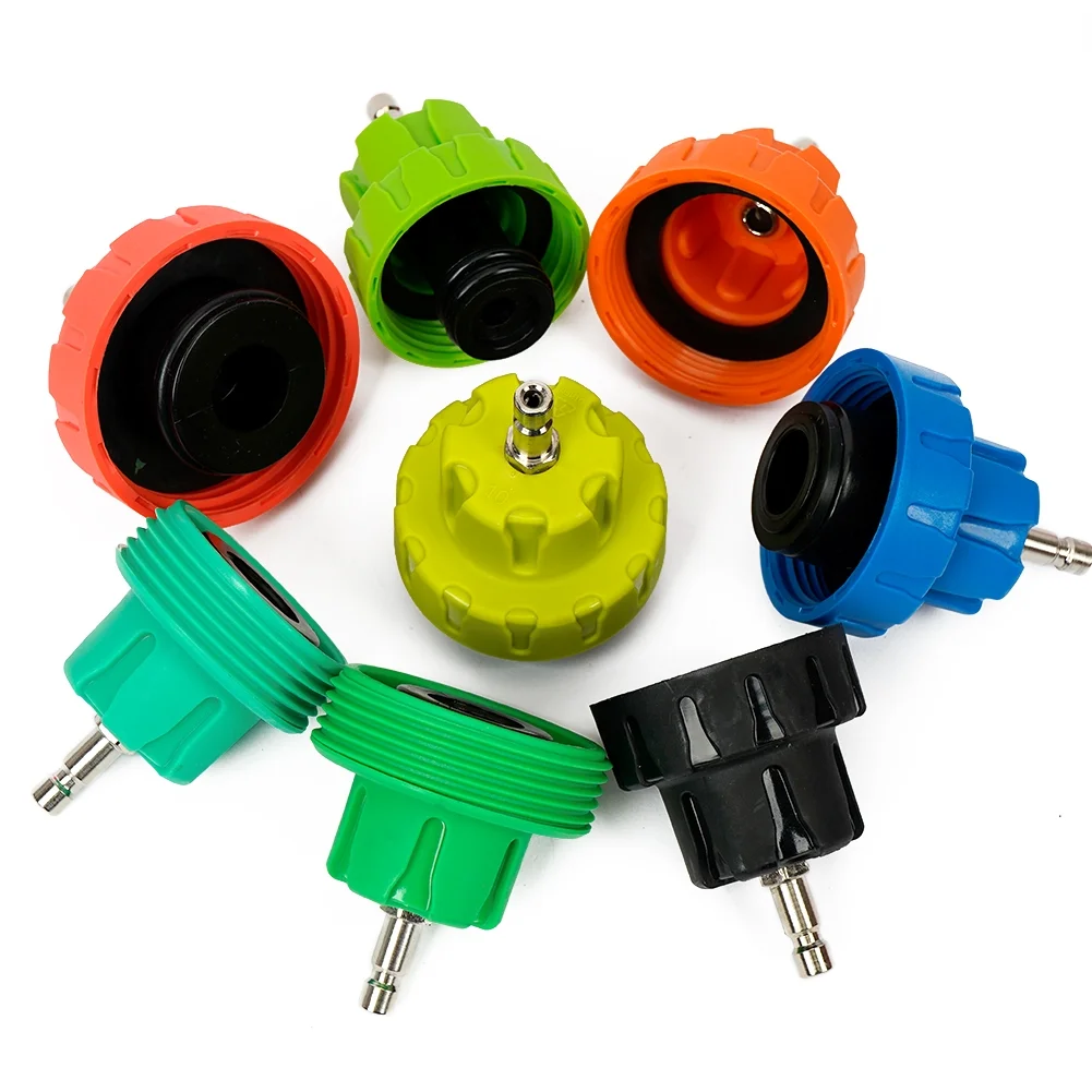 14Pcs Radiator Pump Pressure Leak Tester Detector Coolant System Test Tool Kit