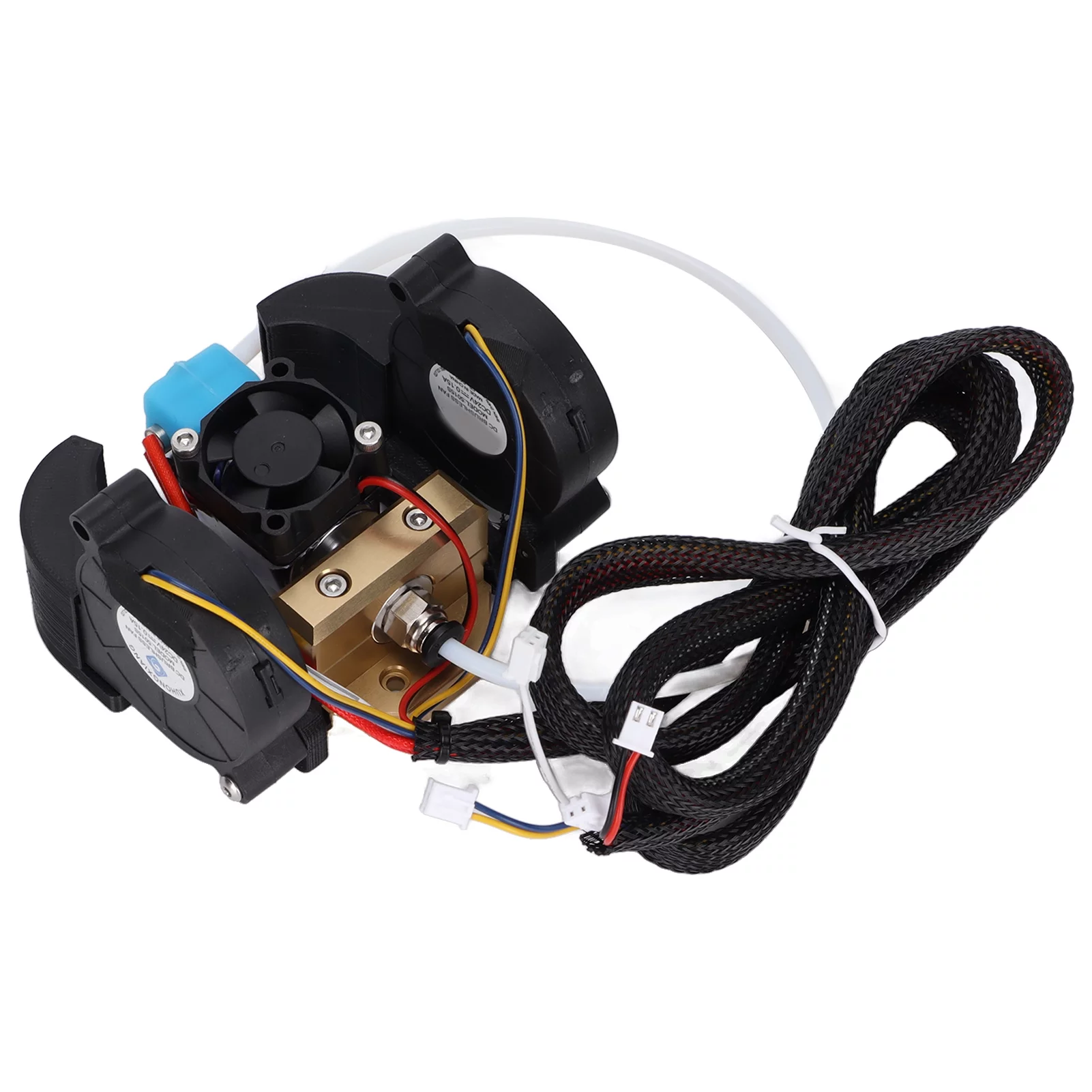 DEWIN All Metal V6 Hotend, accesorios de impresora 3D, buena disipación de calor, instalación, reemplazo fácil, amplia compatibilidad, accesorios de impresora 3D con 3 ventiladores