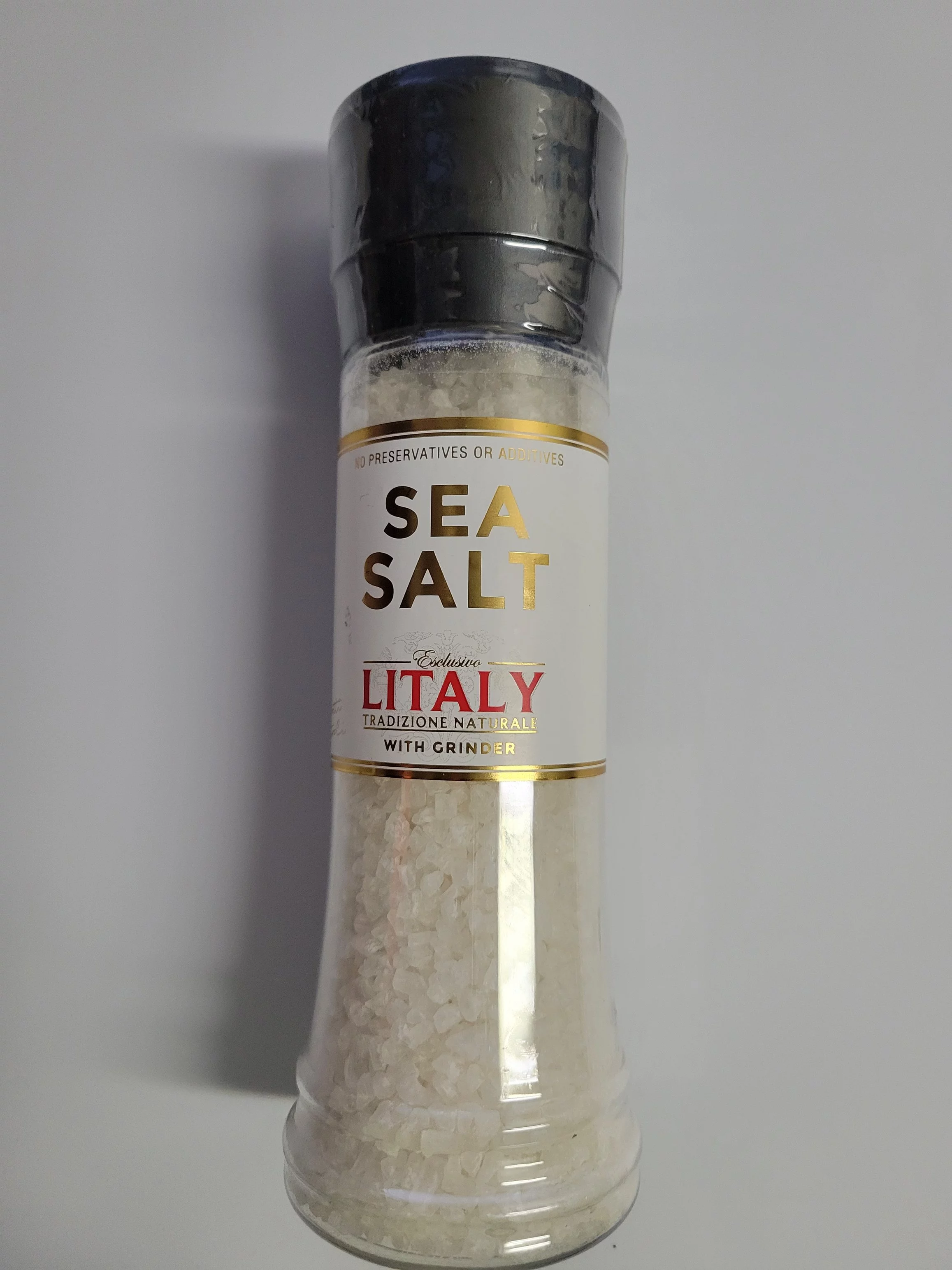 Litaly All Natural Pink Himalayan Salt, 2 Pack. 2 Grinders of Litaly Pink Himalayan Salt 12.9 oz each