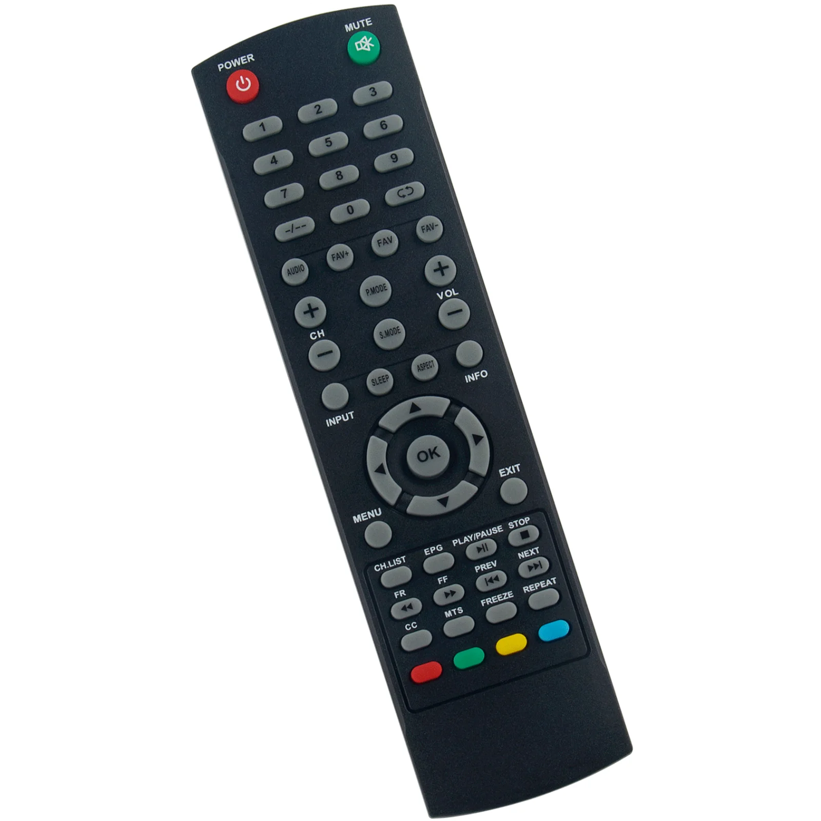 Replace Remote Control for RCA TV RLED4016A-H RLDED3258A-I RTU6549-C RTU5540-B