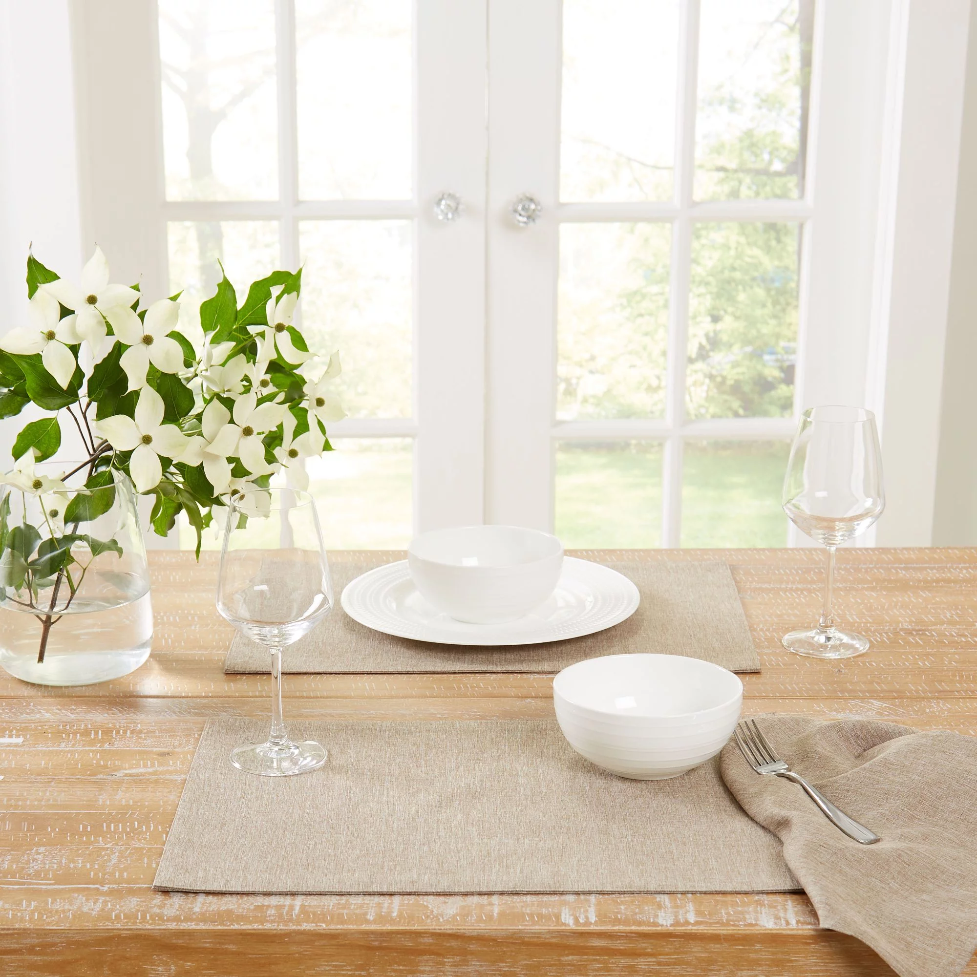 Town & Country Living Somers Fabric Placemat, 13