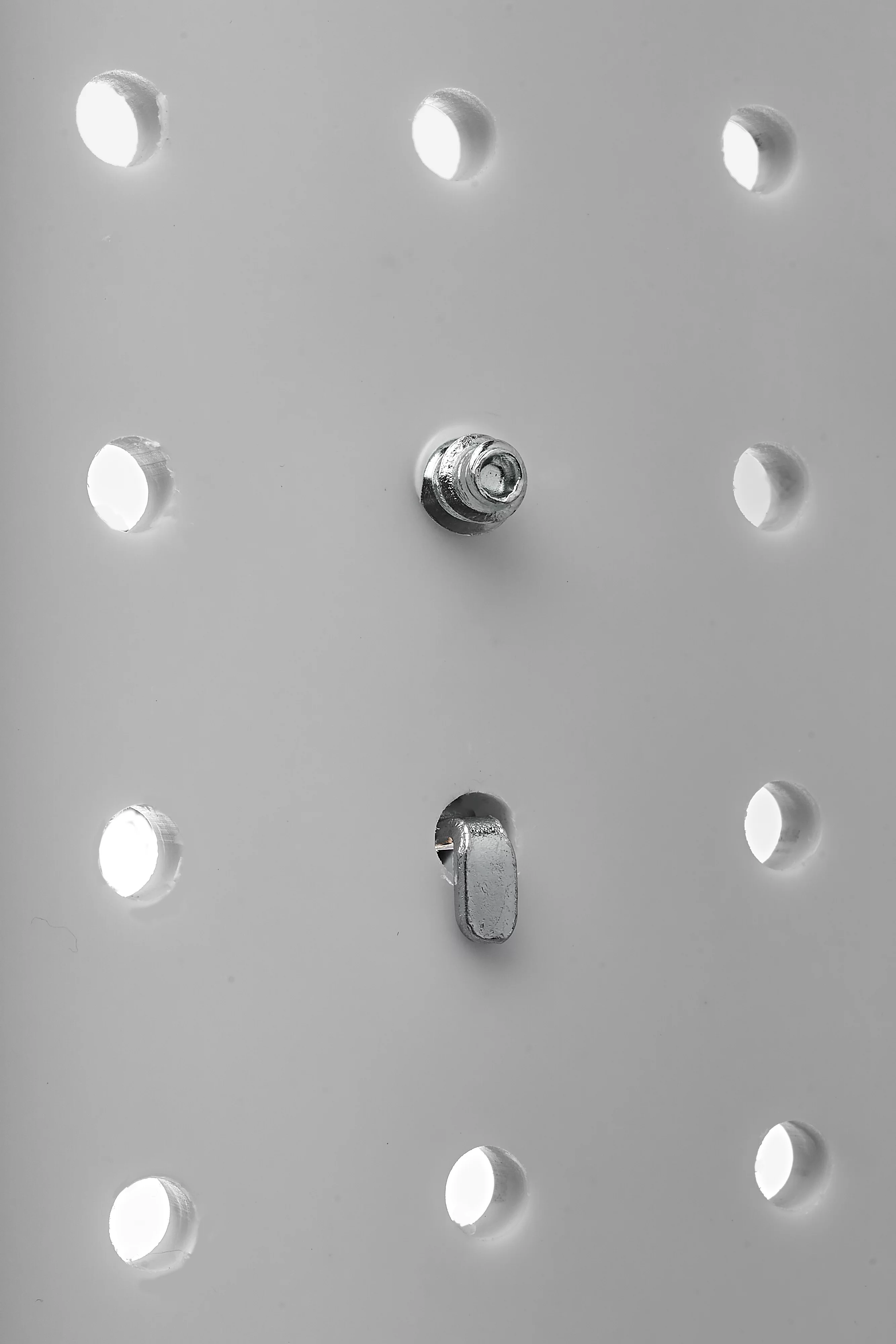 Triton Products Steel Pegboard Bin Clip, 5pk