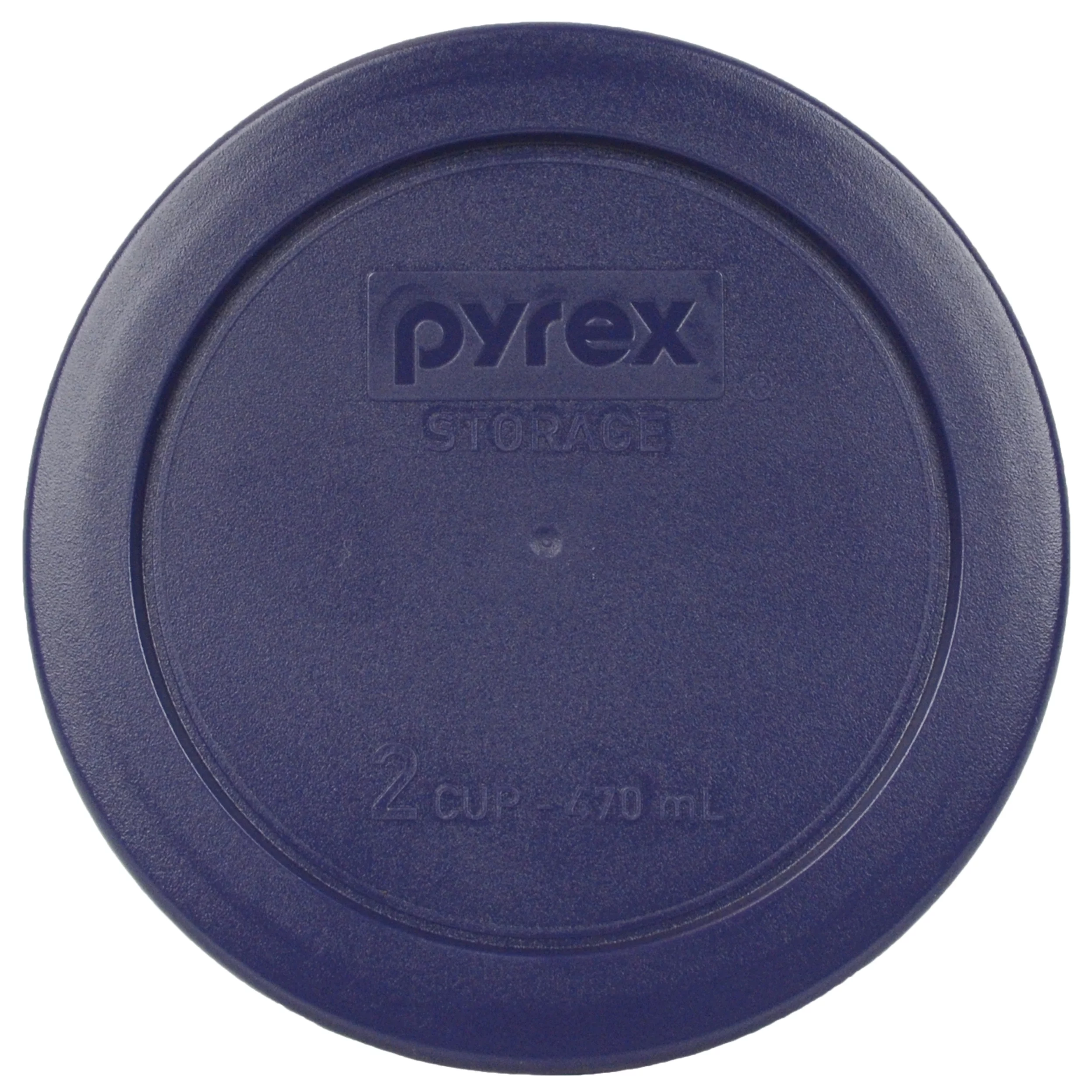 Pyrex Replacement Lid (3) 7202-PC Cadet Blue, (3) 7200-PC 2-Cup Dark Blue, (2) 7201-PC 4-Cup Cadet Blue, and (2) 7402-PC 6/7-Cup Dark Blue Cover Combo, Dishes Sold Separately