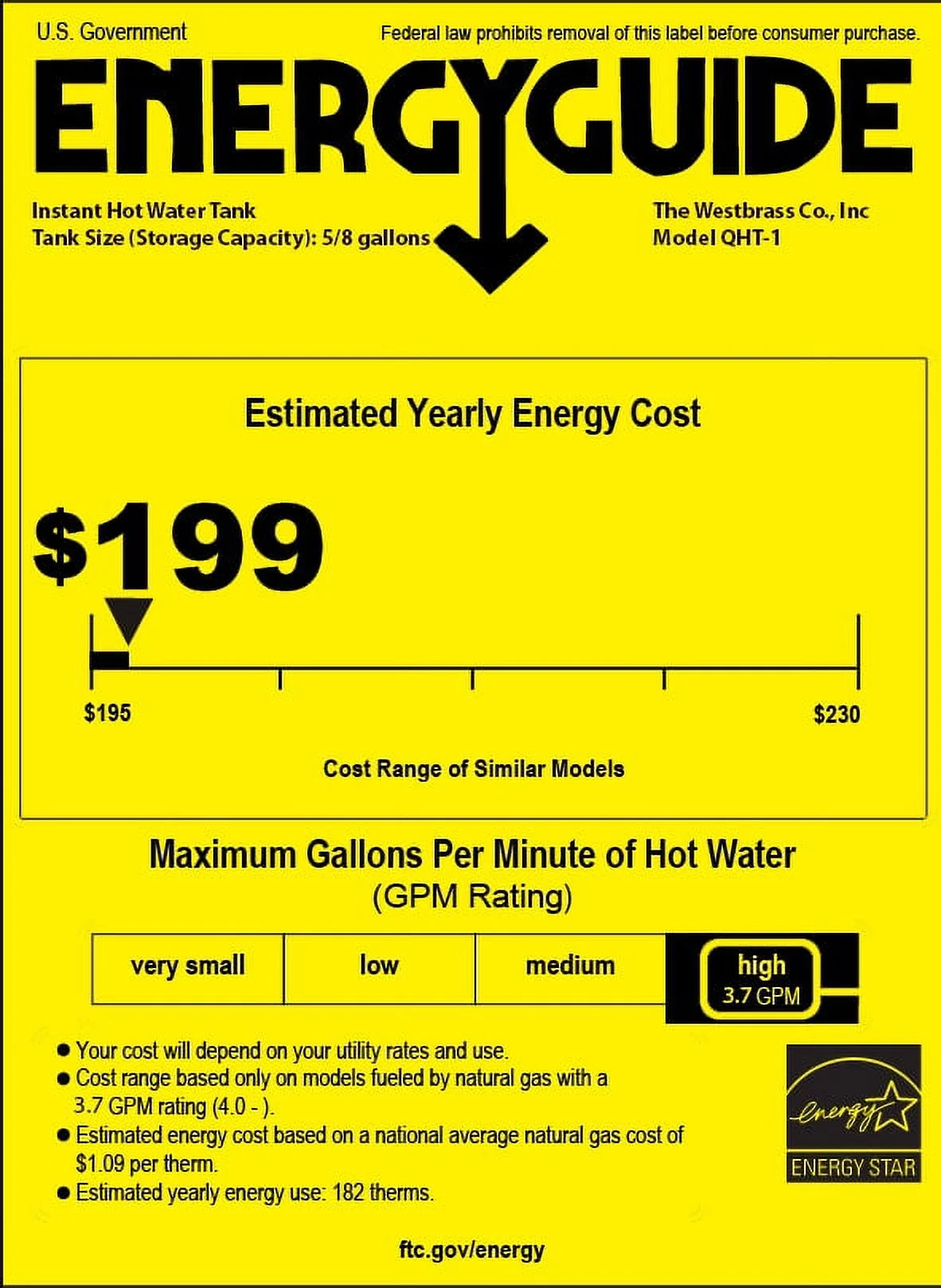 Westbrass D271HFP-11 Velosah 9