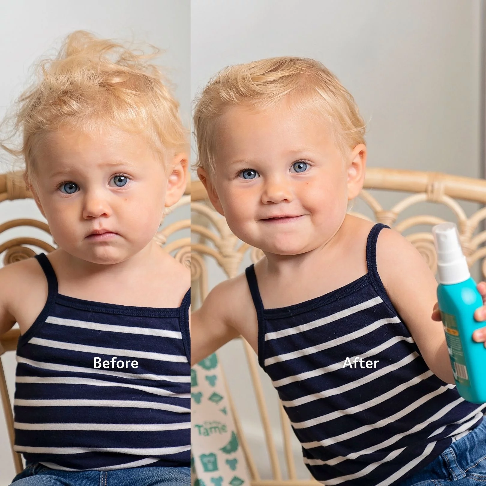 T Is For Tame Hair Taming Spray with Coconut Oil for Frizz and Knot Free Shine