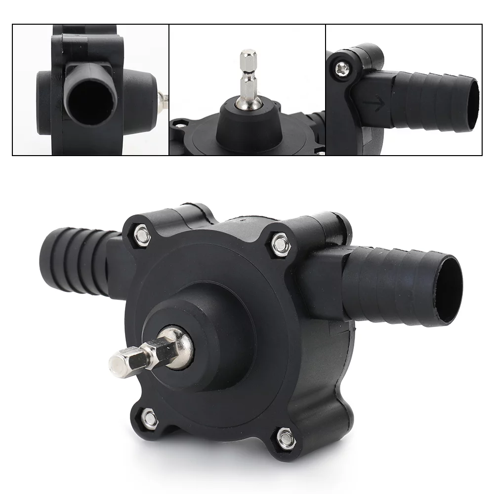 Tomshoo Portable Electric Drill Pump Self Priming Transfer Pumps Oil Fluid Water Pump