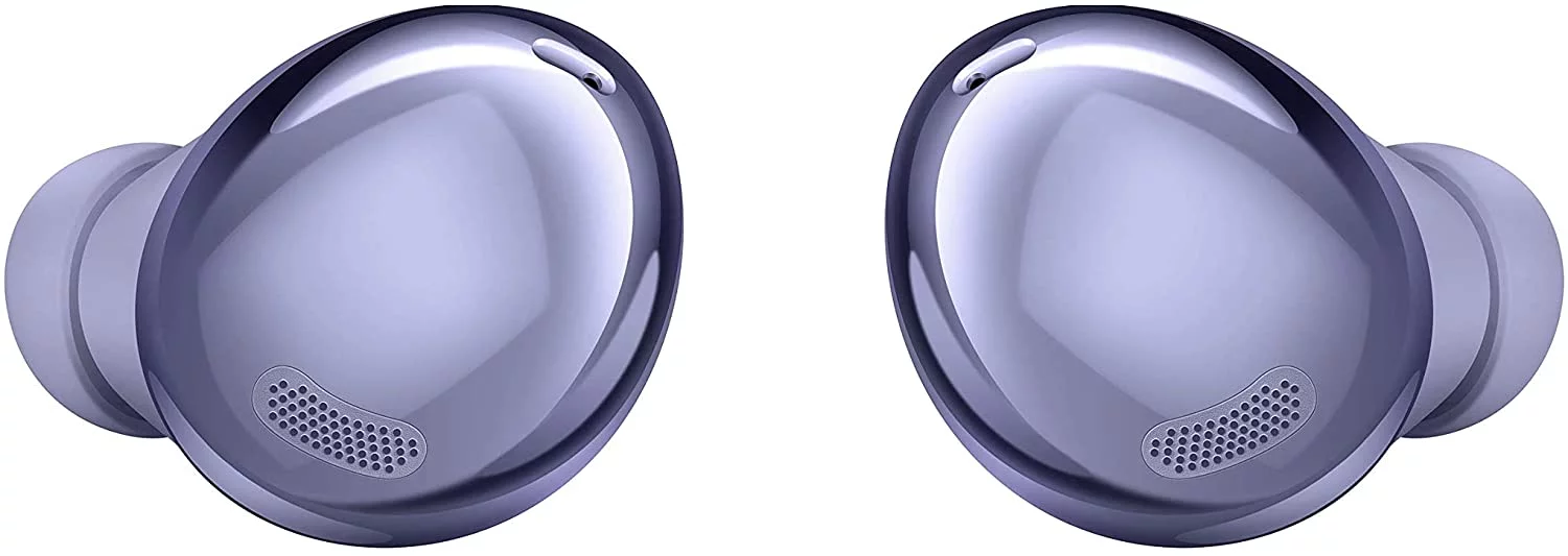 UrbanX Street Buds Pro Bluetooth Earbuds For vivo X60 Pro+ True Wireless, Noise Cancelling, Charging Case, Quality Sound, Sweat Resistant, Purple (US Version)