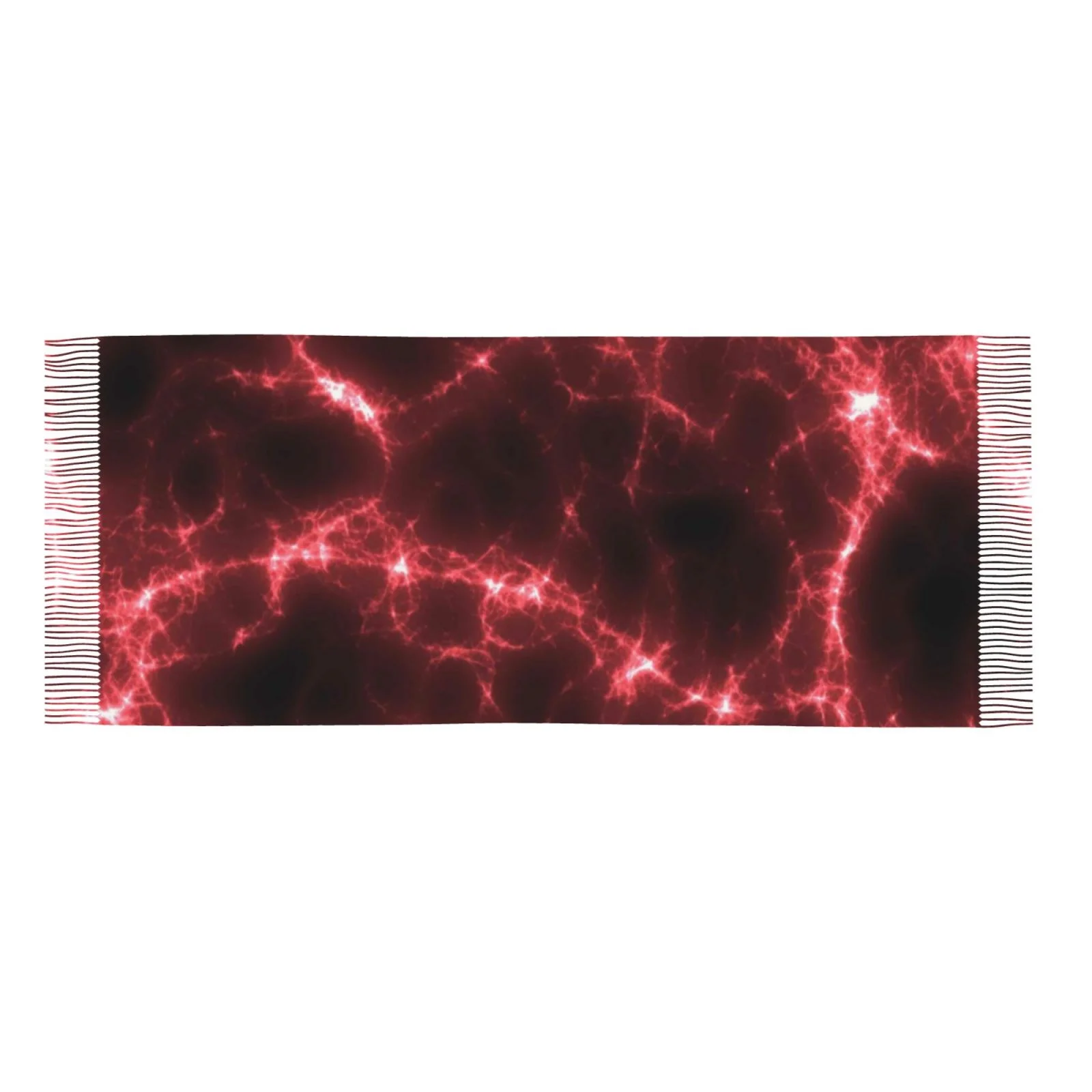 Ocsxa Scarf Shawl Wraps For Women Soft Cashmere Scarf Red Line Printed Large Blanket Scarf