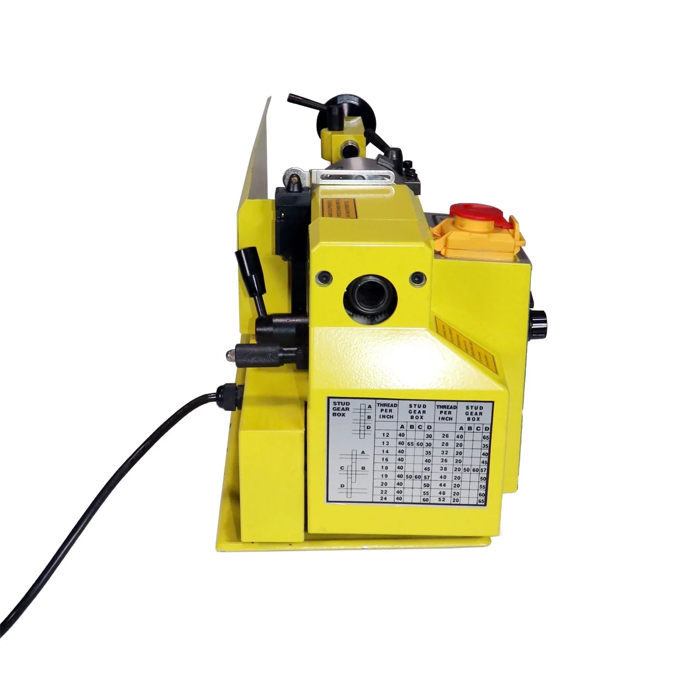 Erie Tools 7x14 Mini Metal Bench Top Variable Speed Lathe and Carbide Cutter Kit