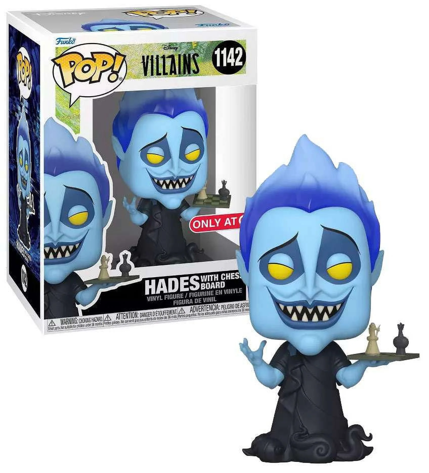 Funko POP! Disney Hades with Chess Board Deluxe Vinyl Figure