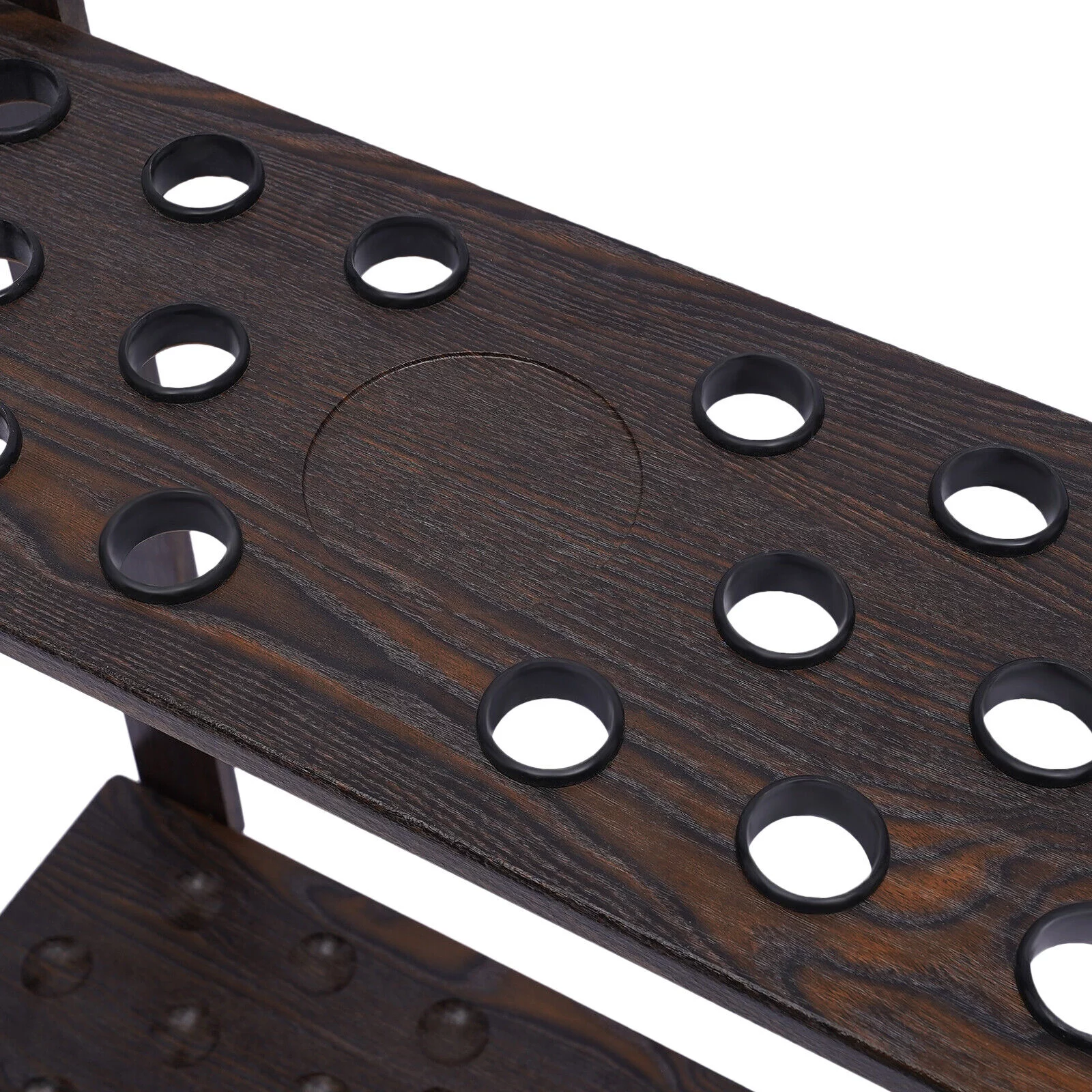 18-Hole Golf Club Display Holder Golf Putter/Pool Cue Stick Storage Organizer