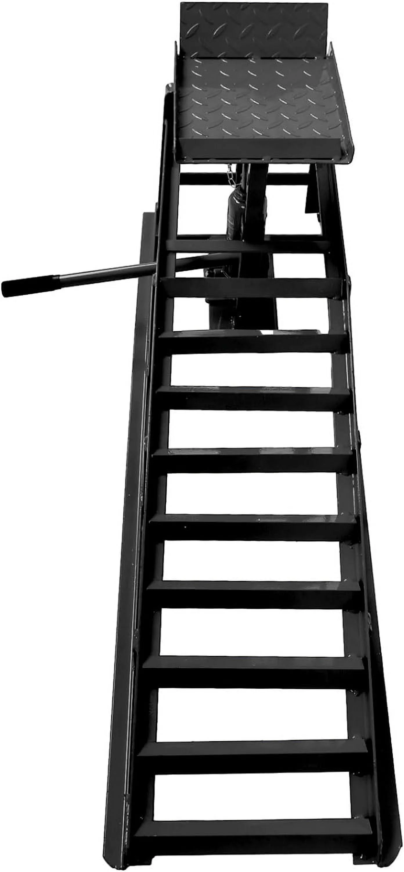 Tabaray Car Ramps Lifts 10000Lbs 5T Capacity Garage Vehicle Lift Ramps Auto Car Truck Service Ramps Lifts Automotive Hydraulic Lift Repair Frame Lift (Set of 2, Red)