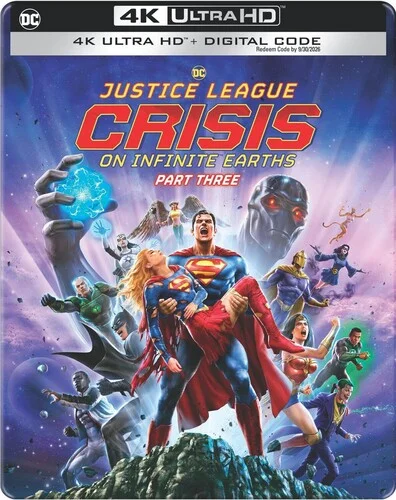Justice League: Crisis on Infinite Earths Part Three (4K Ultra HD + Digital Copy) (Steelbook), Warner Home Video, Animation